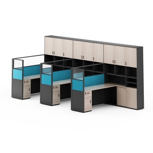 Modern Multi-Furniture <b>Sets</b> Spaces Coworking Good Price Open Work Space Office Cubicle <b>Desk</b> for Home Use - Product Image 6
