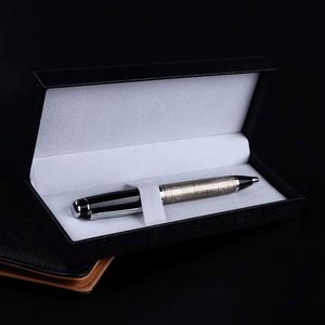 Large Map Pattern High Quality Metal Ballpoint <b>Pen</b> with logo Business Signature Metal <b>Pen</b> Black Suitable for Brand Promotion - Product Image 6