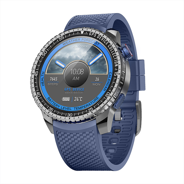 Definite M11-320 Smart Watch 5ATM Waterproof for Deep Diving Six-Star Positioning GPS 1.43" AMOLED HD Screen 470mAh Battery