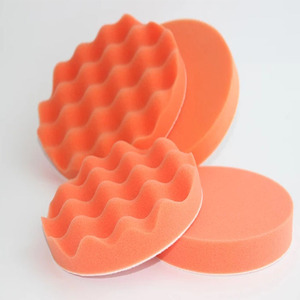 Coche polaco <span class=keywords><strong>esponja</strong></span> 5 pulgadas pulido almohadilla de espuma Kit de depilación con cera aplicador Pad - Product Image 5
