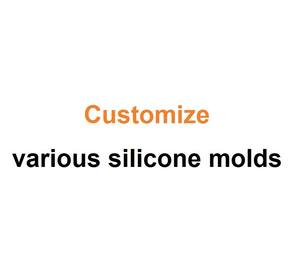 Moule en Silicone Personnalisé pour Pot de Fleur Savon <span class=keywords><strong>Bougie</strong></span> Boucle d'Oreille Chocolat Cuisson, Toutes Sortes de Logos de Sacs de Luxe Chaussures et Autres Moules - Product Image 1