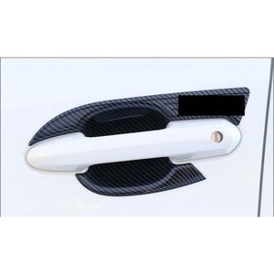 Poignées de porte de voiture noires pour Toyota RAV4 2020+ (avant, arrière, droite, gauche) – Style extérieur - Product Image 4