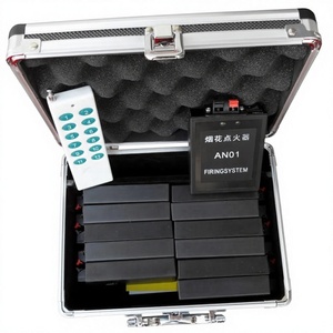 Allumeur électrique ALI AN01-12, télécommande longue portée, 12 canaux, 12 pièces en plastique, système de tir de feux d'artifice à 1 déclencheur pour gâteau - Product Image 4