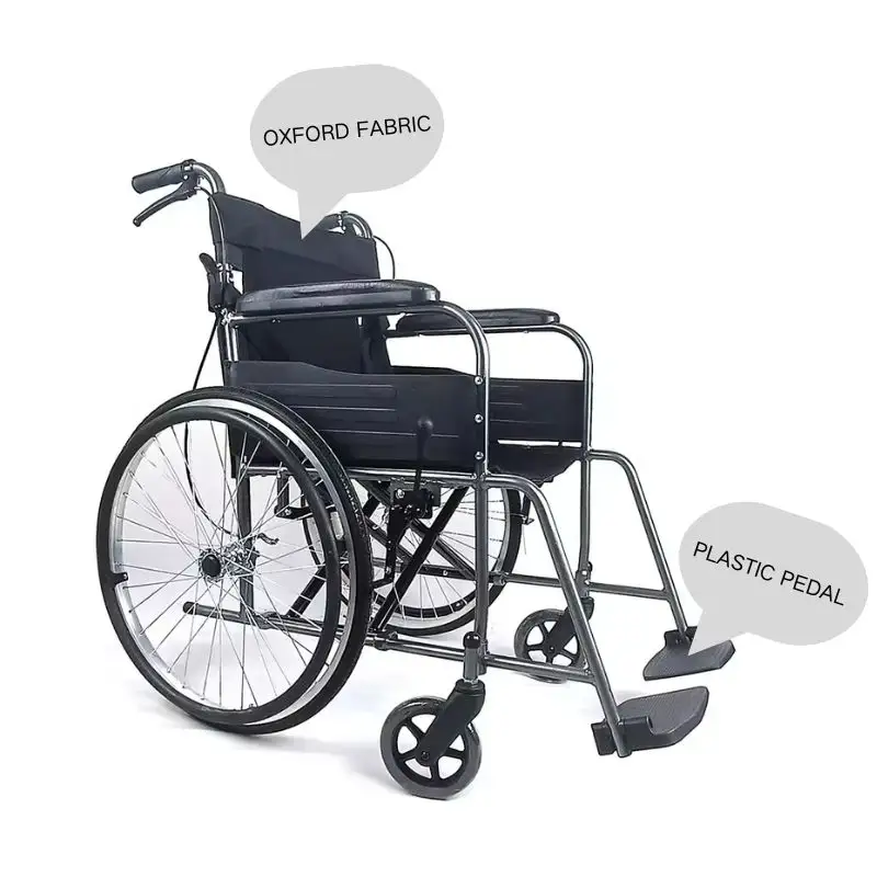 折りたたみ式車椅子折りたたみ式軽量手動車椅子高齢者および障害者用