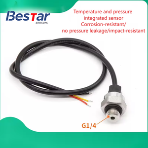 Датчик давления 0.5-4.5В 4-20мА, датчик температуры и давления 0-1.6МПа, преобразователь давления для воды и вакуума G1/4 - Product Image 3