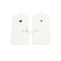 Adhes Thérapie Coussin de Massage des Yeux Snap 5X9 Cm Coussinets Réutilisables Stimuler Muscle Gel Pad Auto-Adhésif Patch Électrode Adhésif Tens