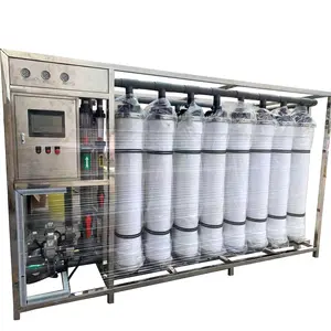 Máquina de purificación de agua de mar, tratamiento de aguas en contenedor, sistema de ultrafiltración para acuicultura, 30m, 3/h