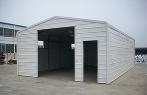 Struttura in acciaio auto garage acciaio zincato capannone in acciaio piccolo garage per il parcheggio prefabbricato officina struttura in acciaio magazzino - Product Image 3