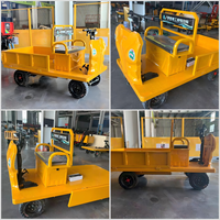 Chariot de transfert électrique à économie d'énergie 2mx1m, commande assise, spécifications personnalisées, chariot de manutention de matériaux d'entrepôt