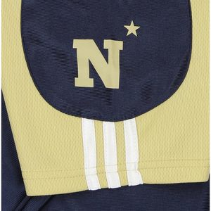 FOXA Navy Gold Naval Academy Midshipmen Conjunto de pantalón y camiseta para niños con cuello en V que absorbe la humedad para niños de 4 a 7 años - Product Image 2