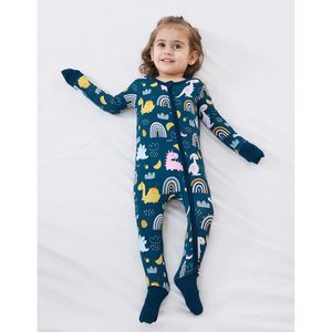 Pijama de Bambú para Bebé con Cierre, Manga Larga, Viscosa de Bambú, Unisex, Transpirable, Mono Tejido - Product Image 5