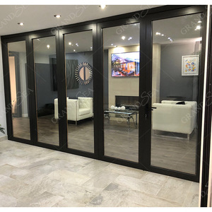 Competitive Price How Clean Aluminum <strong>Accordion</strong> Images Folding Doors With Dimensions - Product Image 5