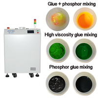 Mélangeur planétaire centrifuge sous vide TMV-310TT, équipement de mélange de laboratoire pour les résines de scellement LED et les composés époxy