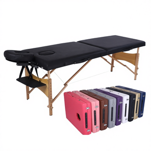 Cama de Masaje de Belleza de PVC, Multiusos, Moderna, Simple, Portátil, Plegable, Cama de Fisioterapia, Venta al por Mayor Transfronteriza - Product Image 1