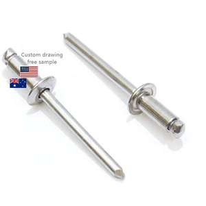 Rivet <span class=keywords><strong>aveugle</strong></span> étanche en acier inoxydable Ss304 Ss316 de taille standard - Product Image 6