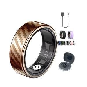 AICITY Smart Ring, suivi du sommeil, fréquence cardiaque, oxygène sanguin, mouvement, étanche IP68 5ATM, pour hommes et femmes, sport, plein air, tracker de fitness - Product Image 1