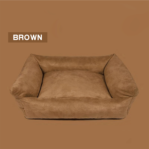 Queenhe dog bed Orthopédique-Snuggly sleeper-with solid foam orthopedic, very comfortable cotton-padded rim cushion and antiskid Bot - Product Image 1
