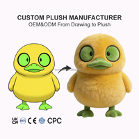 Fabricant professionnel de jouets en peluche sur mesure, du dessin à la réalisation, service OEM ODM de haute qualité, animaux en peluche personnalisés