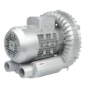 Tái sinh Máy thổi áp lực Blower điện máy bơm không khí 0.18kw cá trang trại Máy thổi khí