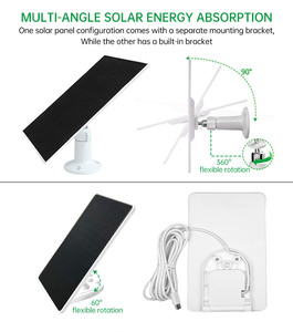 Panneau solaire ETFE 5V 6V 2W 3.5W 6W 8W 10W BC, module photovoltaïque pour appareils de surveillance extérieurs, traceur GPS - Product Image 4