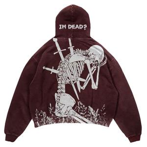 Chu <span class=keywords><strong>Fei</strong></span> เสื้อฮู้ดแฟชั่นสำหรับผู้ชาย, เสื้อฮู้ดแฟชั่น400g ดึงทับทับได้เสื้อมีฮู้ดสำหรับผู้ชาย - Product Image 3