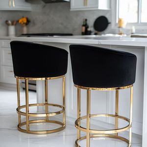 Jambe Cadre Salle À Manger Chaise Ensemble de Maison Chaises Bar Chaise En Gros Métal En Acier Au Carbone De Luxe Moderne Chine Pu Cuir - Product Image 6