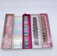 Boîte d'emballage cadeau cosmétique élégante, rigide, recyclable, avec revêtement UV gaufré personnalisé, laminage mat, doublure en éponge, impression offset 4 couleurs