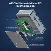 Hystou P09B Intel Alder Lake N100 4 LAN 4 cœurs 4 threads 3,40 GHz Mini PC de bureau sans ventilateur, nouveau pare-feu Pfsense