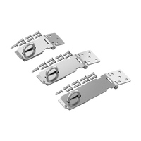 Loquet de porte en fer robuste serrure tiroir en acier inoxydable moraillons et agrafe