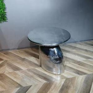 Mesa de centro de aluminio personalizada para sala de estar, mesa auxiliar de aviación, mesas inteligentes de esquina de <span class=keywords><strong>Metal</strong></span>, muebles de estilo <span class=keywords><strong>Industrial</strong></span> <span class=keywords><strong>Retro</strong></span> - Product Image 3
