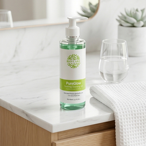 BioCare PureGlow Gel Nettoyant Apaisant Doux Hydratant pour le Visage Peaux Sensibles, Grasses et Mixtes - Product Image 3
