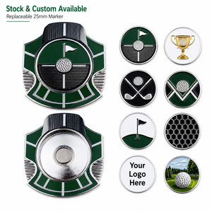 Wholesale Magnetic <b>Golf</b> Ball Marker with Removable 25mm Iron Center Marker for <b>Golf</b> Accessories Buyers - Product Image 5