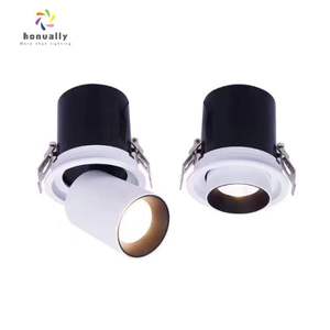 360 Gimbal Swing LED Downlight 10W Anti-Glare Lentille En Aluminium Moulé Sous Pression Triac CE/EMC/LVD/RoHS Certifié Home Office Rond/Carré - Product Image 1