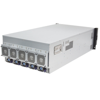 Carte GPU 5U 5 personnalisée 4090 5090 Serveur AI Serveur Châssis GPU à 5 cartes Rendu Châssis 5U