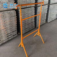 Derfon Haute Qualité En Acier Réglable Mobile Échafaudage Construction Télescopique Cadre Système D'échafaudage pour la Construction