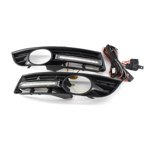 Kit de luces antiniebla LED para Volkswagen Passat B6 Magotan 2006 2010 con arnés de cableado y carcasa para luces de circulación diurna - Product Image 1
