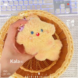 EZBABY ของขวัญชิ้นเล็กๆ กิจกรรมน่ารัก ตุ๊กตาขนนุ่มรูปดาว พร้อมเสียงบีบ ของตกแต่งกระเป๋าเป้ ผ้าฝ้าย PP สำหรับตกแต่งเสื้อผ้า - Product Image 2