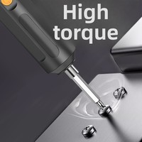 Tournevis électrique rechargeable à batterie lithium, moteur 1103, mini perceuse compacte de type pistolet, 350 tr/min, garantie 6 mois, usage domestique