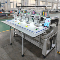 NOUVELLE Machine à Broder Industrielle Automatique pour Casquettes, Modèle A15 Pro Dahao Monogram, 4 Têtes, 12 Aiguilles, pour Impression Photo