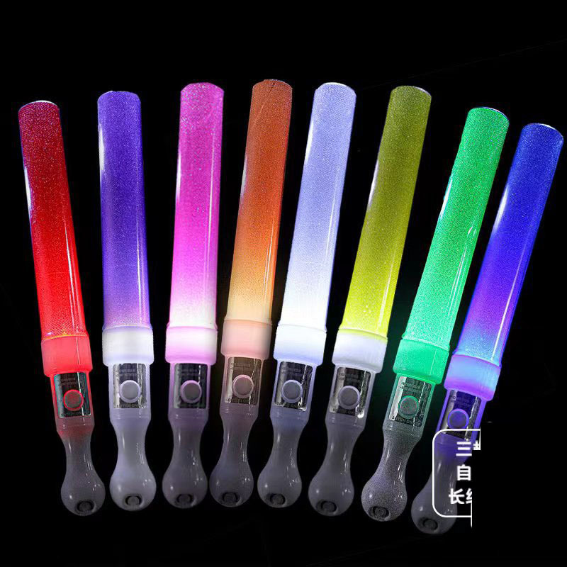 Wholesale Plastic Led Light Stick Props Party Glow Foam Baton For Vocal Concert Light Up Batons