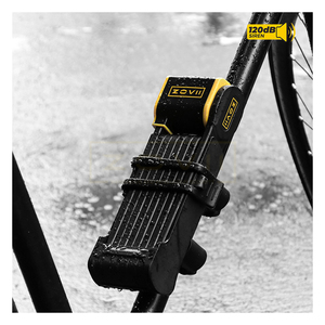 Candado Plegable de Seguridad para <span class=keywords><strong>Bicicleta</strong></span> ZOVII, Acero Endurecido, Certificación IP67 y CE, Alarma Inteligente de Alta Seguridad de 120dB, Batería de Litio, Resistente al Agua - Product Image 4