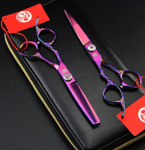 5.0,/5.5/ 6.0 Inch Bán Buôn Chuyên Nghiệp Thợ Làm Tóc Cắt Barber Flat Hair Dressing Scissors - Product Image 5