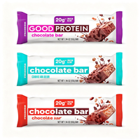 Conception personnalisée Sachets de barres protéinées à impression numérique Pochettes pour biscuits au chocolat Sacs d'emballage alimentaire