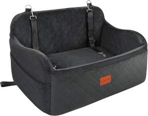 Luxe waterdichte zachte honden- en kattenautobed met aangepast logo, wasbare hoes, draagbaar, comfortabel en opvouwbaar - Product Image 1