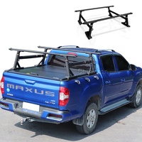 Universal 4x4 Pickup ajustable hilux Roll Bar Truck Bed Rack escalera portaequipajes para hilux Revo 2023 Isuzu DMAX canop