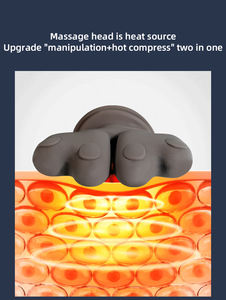 Masajeador de Cuello de Nuevo Diseño con Función de Amasamiento y Golpeteo, Cinturón de Masaje Portátil para Cuello y Hombros - Product Image 5