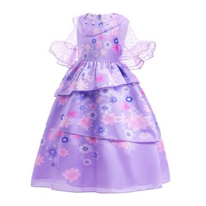 Disfraz de Princesa Isabela de <span class=keywords><strong>Encanto</strong></span> Madrigal para Niñas, Fiesta de Halloween 2024, DISP-012 - Product Image 3
