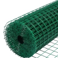 Lage-profiel groene PVC-gecoate gelaste gaasrol voor de omheining van archeologische opgravingen en bescherming van erfgoed.