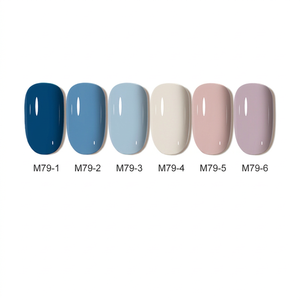 AILANUO เจลทาเล็บสีใหม่ 6 สี OEM/ODM TPO ปราศจากสาร Hema ดีไซน์สวย สีชัดเจน ทนแสง UV ขายส่งเจลทาเล็บ รับผลิตแบรนด์ส่วนตัว - Product Image 1