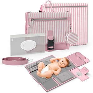 Tapis à langer bébé réutilisable le plus vendu, multifonction, détachable et portable, en tissu Oxford de haute qualité pour nouveau-nés - Product Image 2
